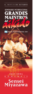 1° Seminario Internacional de Aikido - &quot;Maestros del Aikido&quot;