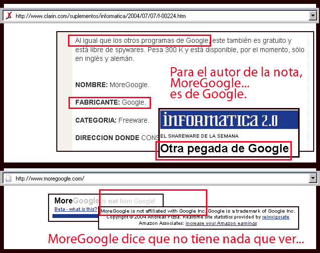 Google: More or Less....